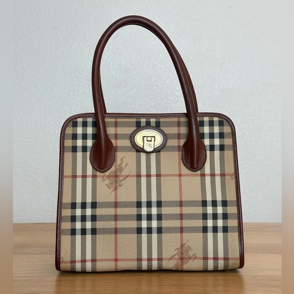 Burberry Handbags - Burberrys Top Handle Bag